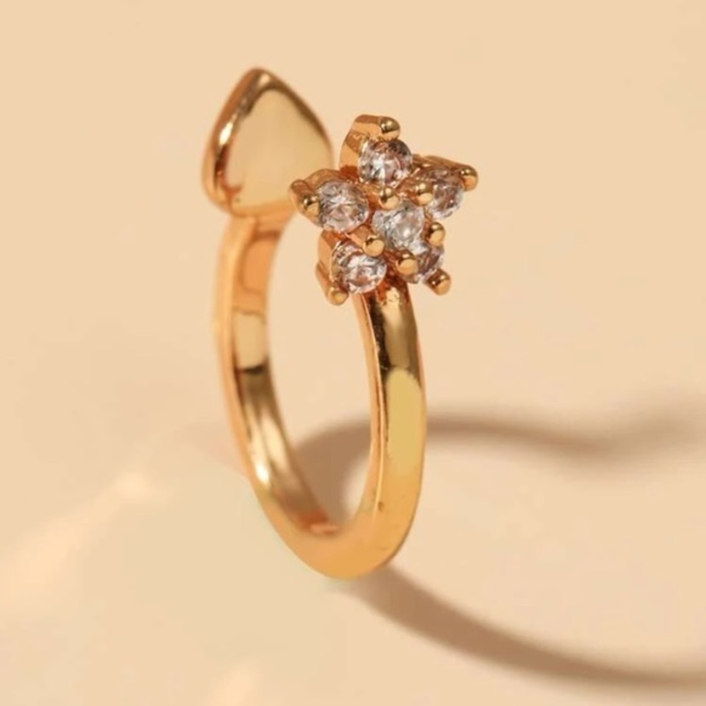 Gold Ear Cuff - Picture 2 of 2